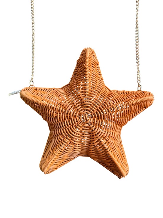 Tommy Bahama Handbags - NWT Tommy Bahama Starfish Wicker Crossbody Bag - Woven Novelty Purse